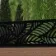 LuxeLine Composite Fence Panel Teak 6ft High - Jungle Decorative Screen with Aluminium Post
