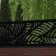 LuxeLine Composite Fence Panel Walnut 6ft High - Jungle Decorative Screen with Aluminium Post