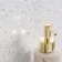Trepanel Aqua® White Sparkle Quartz Effect PVC Shower Wall Panel
