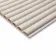 Trepanel Design® Light Oak on Antique White Felt Curve Acoustic Wood Slat Panels