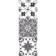 Eloquence Sloe Black Matt Patterned Wall Tiles