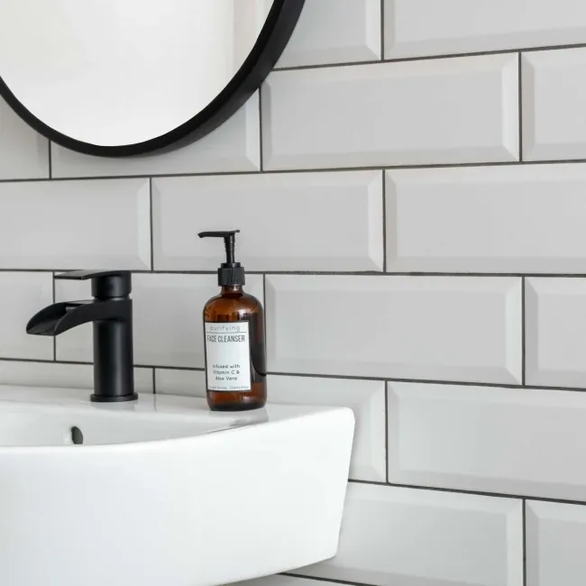 Blanc White Matt Large Metro 300x100 Wall Tiles