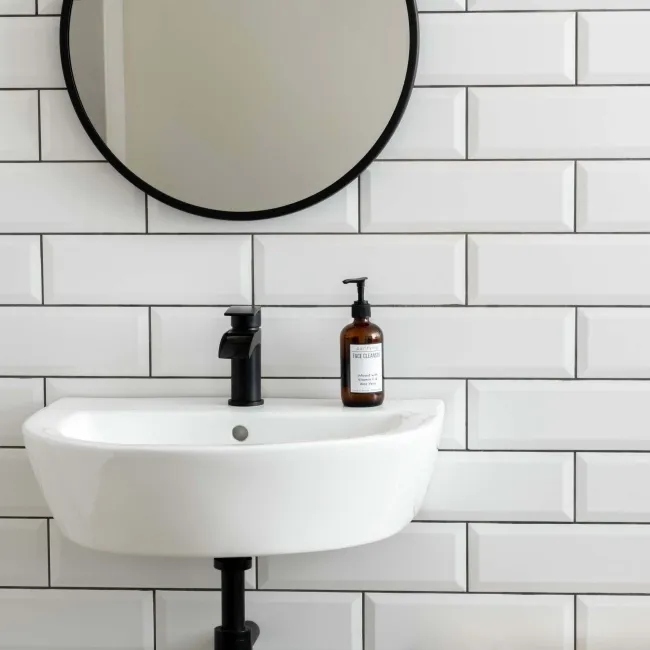 Blanc White Matt Large Metro 300x100 Wall Tiles