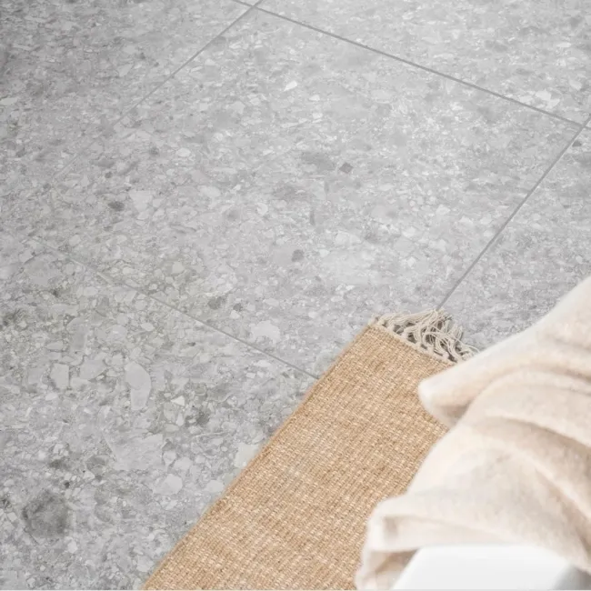 Ceppo Grey Matt Terrazzo Effect Wall and Floor Tiles
