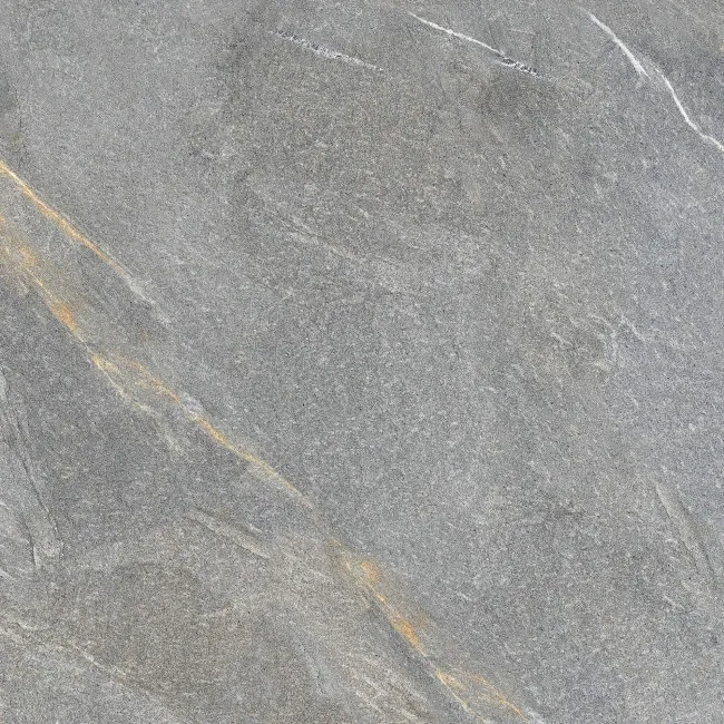 Devoke Grey Matt Stone Effect Wall and Floor Tiles 597x597