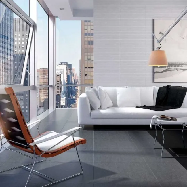 Infinity Graphite Glazed Tile 600x600