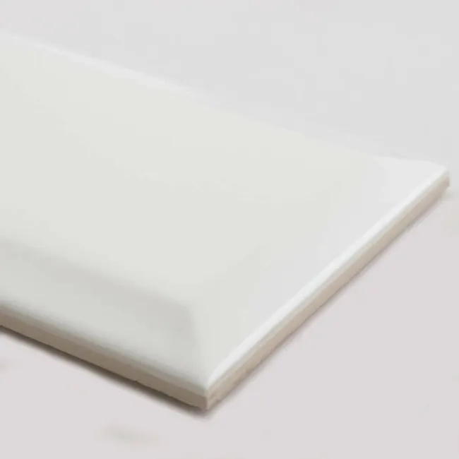 Plush Antique White Gloss Metro Tiles