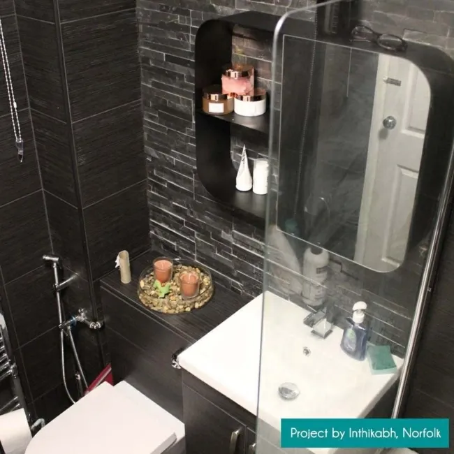 Ledgestone Black Split Face Slate 300x150 Tiles