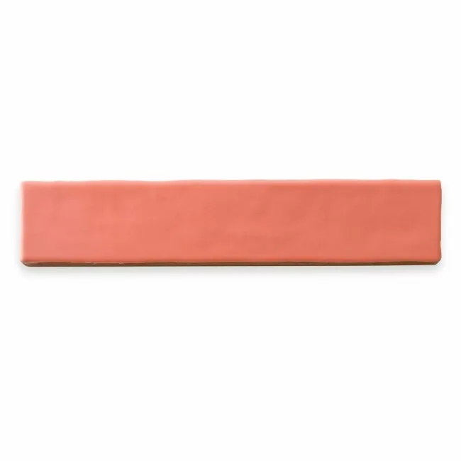 Ivybridge Terracotta Orange Matt Metro Wall Tiles 250x50mm
