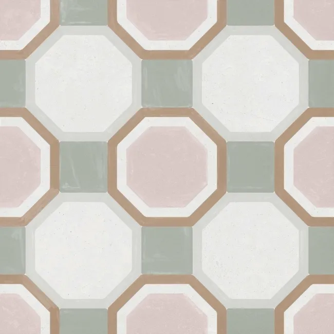 Kandi Gumball Beige Matt Pattern Wall and Floor Tiles