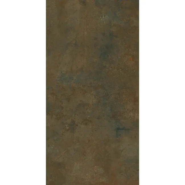 Foil Rust Brown Large Metallic Stone Effect 1200x600 Tiles