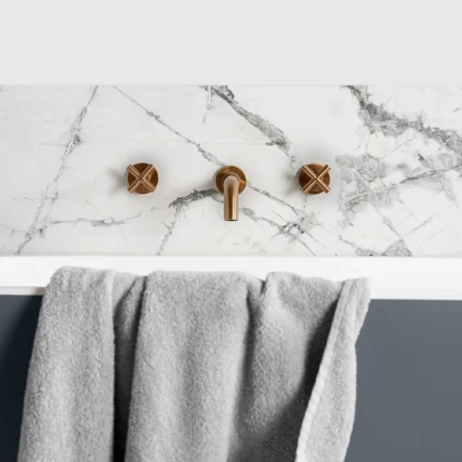 Olympia White Porcelain Marble Effect Polished Wall and Floor Tiles