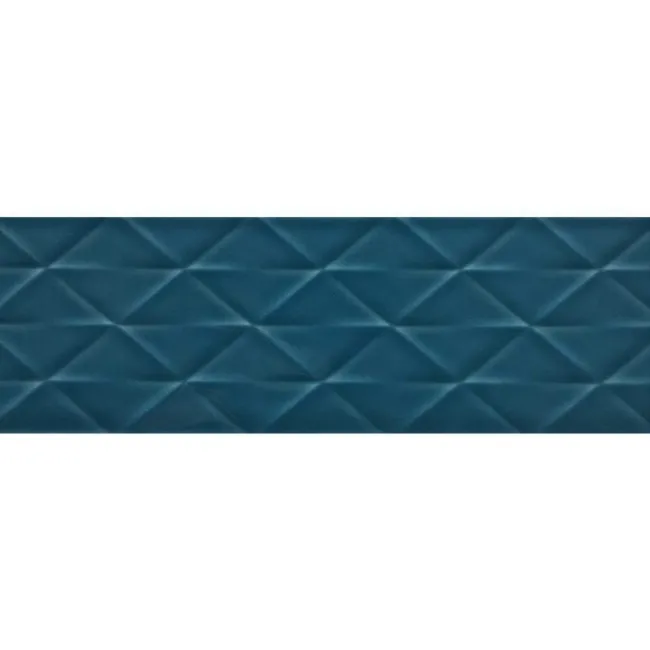 Ritz Petrol Blue Ceramic Decor Gloss Wall Brick Tiles