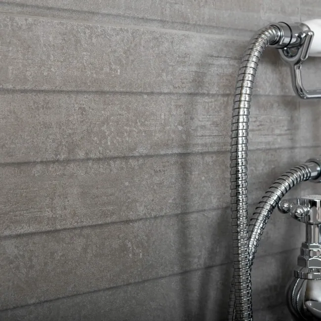 Genoa Grey Matt Decor Concrete Effect Wall Tiles