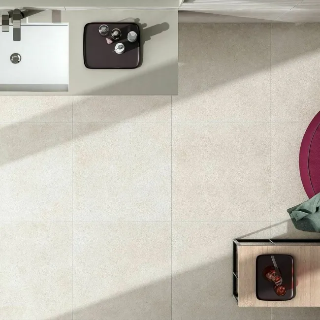 Gravity Beige Matt Travertine Effect Wall and Floor Tiles 800x800