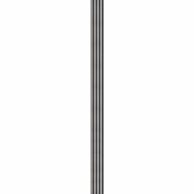 Trepanel Aqua 3D® Waterproof Ash Grey Wood Effect Slat Panels 3 Pack (Covers 1.39 SQM)