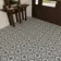 Zara Dark Grey Porcelain Matt Patterned Floor Tiles