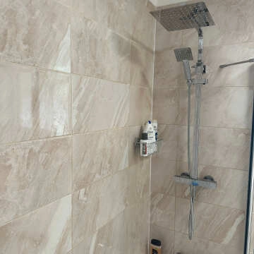Mediterranean beige Ceramic Gloss Marble Effect Wall Tiles