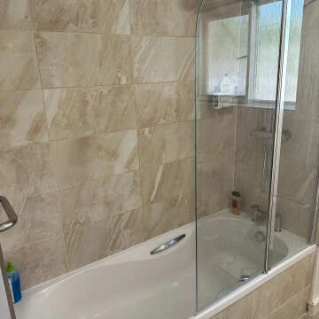 Mediterranean beige Ceramic Gloss Marble Effect Wall Tiles