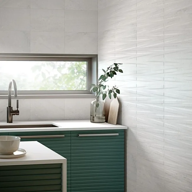 Rock Silver Decor Stone Effect Wall Tiles