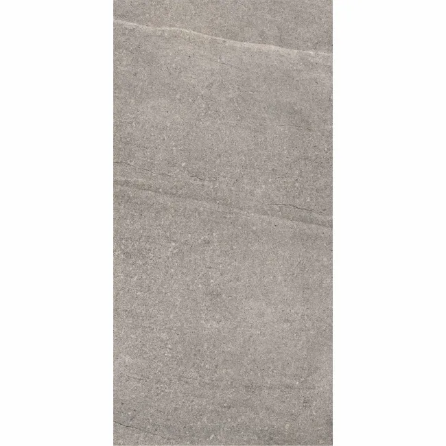 Serenity Grey Rectified Matt Stone Effect Tile 600x300
