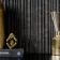 Trepanel Aqua 3D® Waterproof Dark Grey/Gold Marble Effect Grooved Wall Panel 3 Pack (Covers 0.87 SQM)