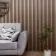 Trepanel Design® Smoked Oak Multi-Width Acoustic Wood Wall Panels