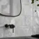 Raku Square Silver Grey Gloss Patterned Wall Tiles