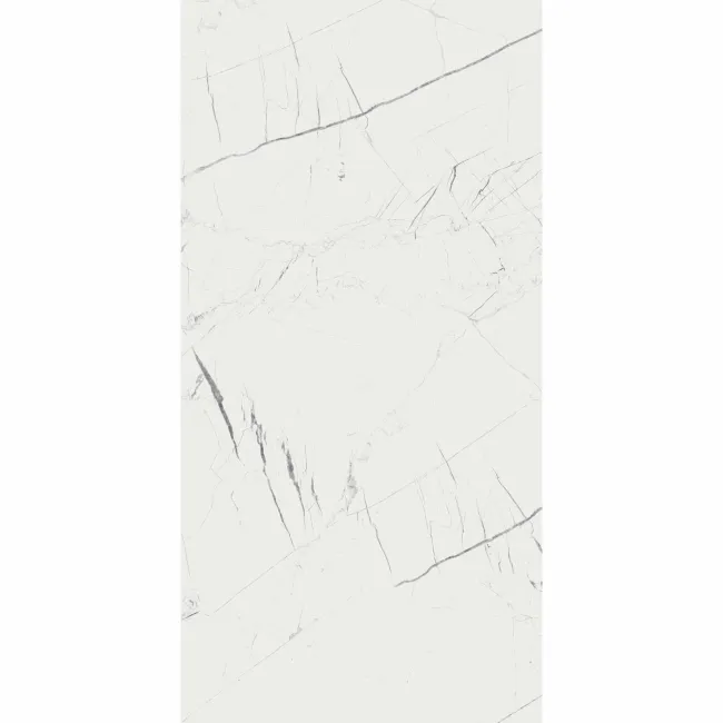 Eterna Marble White Marble Effect Wall and Floor Tiles