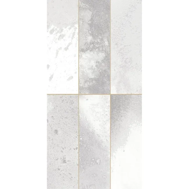 Osaka Grey Matt Patterned Wall Tiles