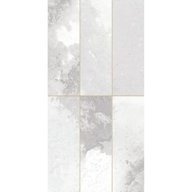 Osaka Grey Matt Patterned Wall Tiles