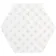 Souk Cream Patchwork Hexagon Tiles
