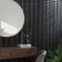 Trepanel Design® Noir Black Multi-Width Acoustic Wood Wall Panels