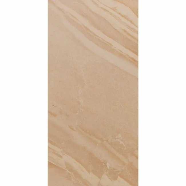 Mediterranean beige Ceramic Gloss Marble Effect Wall Tiles