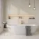 Fargo White Matt Stone Effect Anti Slip Wall and Floor Tiles 600x300