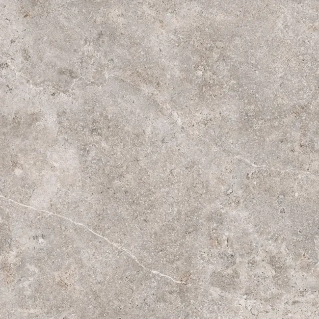 Fargo Grey Matt Stone Effect Anti Slip Wall and Floor Tiles 600x600