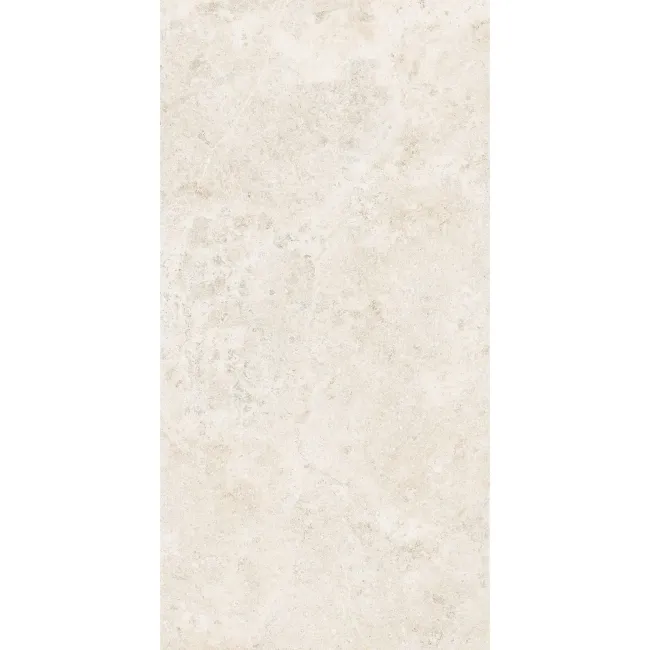 Fargo White Matt Stone Effect Anti Slip Wall and Floor Tiles 600x300