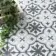 Zara Blue Porcelain Matt Patterned Floor Tiles