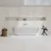 Fargo White Matt Stone Effect Anti Slip Wall and Floor Tiles 1200x600