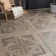 Galloway Walnut Brown Parquet Effect 20mm Porcelain Paving Slabs