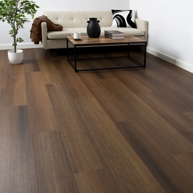 Trepanel Lux Walnut LVT Wood Effect Plank SPC Vinyl Flooring