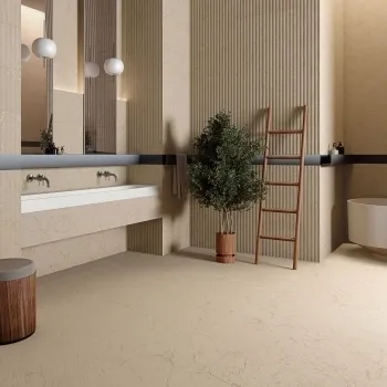 Belmonte Oasis Cream Matt Ceramic Tiles 990x320