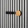 Trepanel Customise® Wooden Hanger Natural Horizontal Metal Hook