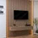 Trepanel® Matt Smoked Oak Wood Top Trim with Lighting Option
