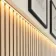 Trepanel® Matt Oak Wood Top Trim with Lighting Option