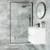 Lustra Blue Marble Effect Porcelain Tiles 600x300