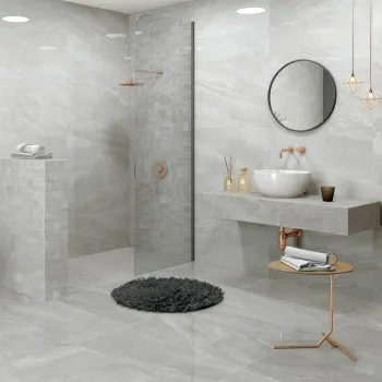 Kashmir Perla Pulido/Leviglass Marble Effect Tiles 600x600