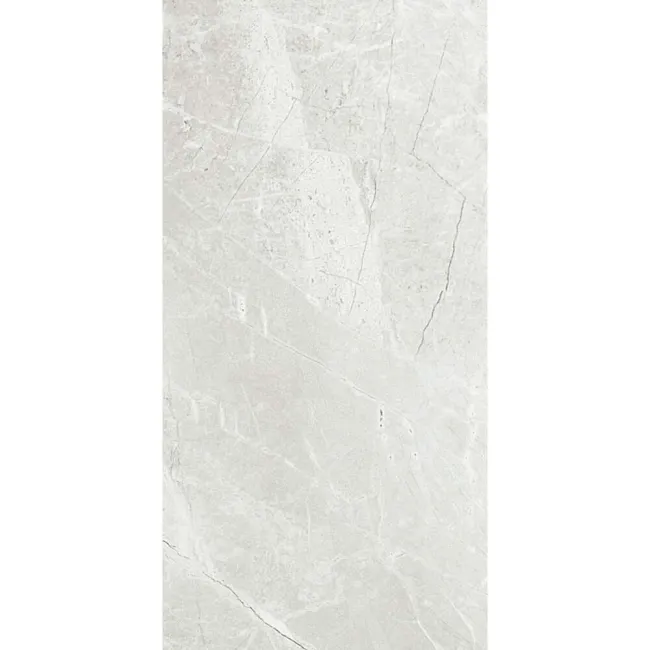 Kashmir Perla Grey Matt Marble Effect Porcelain Tiles 600x300