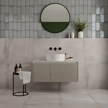 Vision Grey Matt Wall and Floor Porcelain Tiles