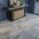 Lockstone Iceberg Light Grey Matt Slate Effect Wall and Floor Porcelain Tiles